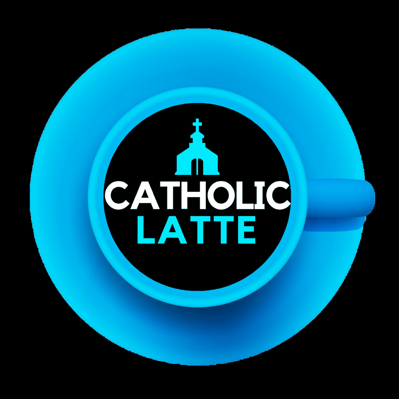 Catholic Latte Icon Photo